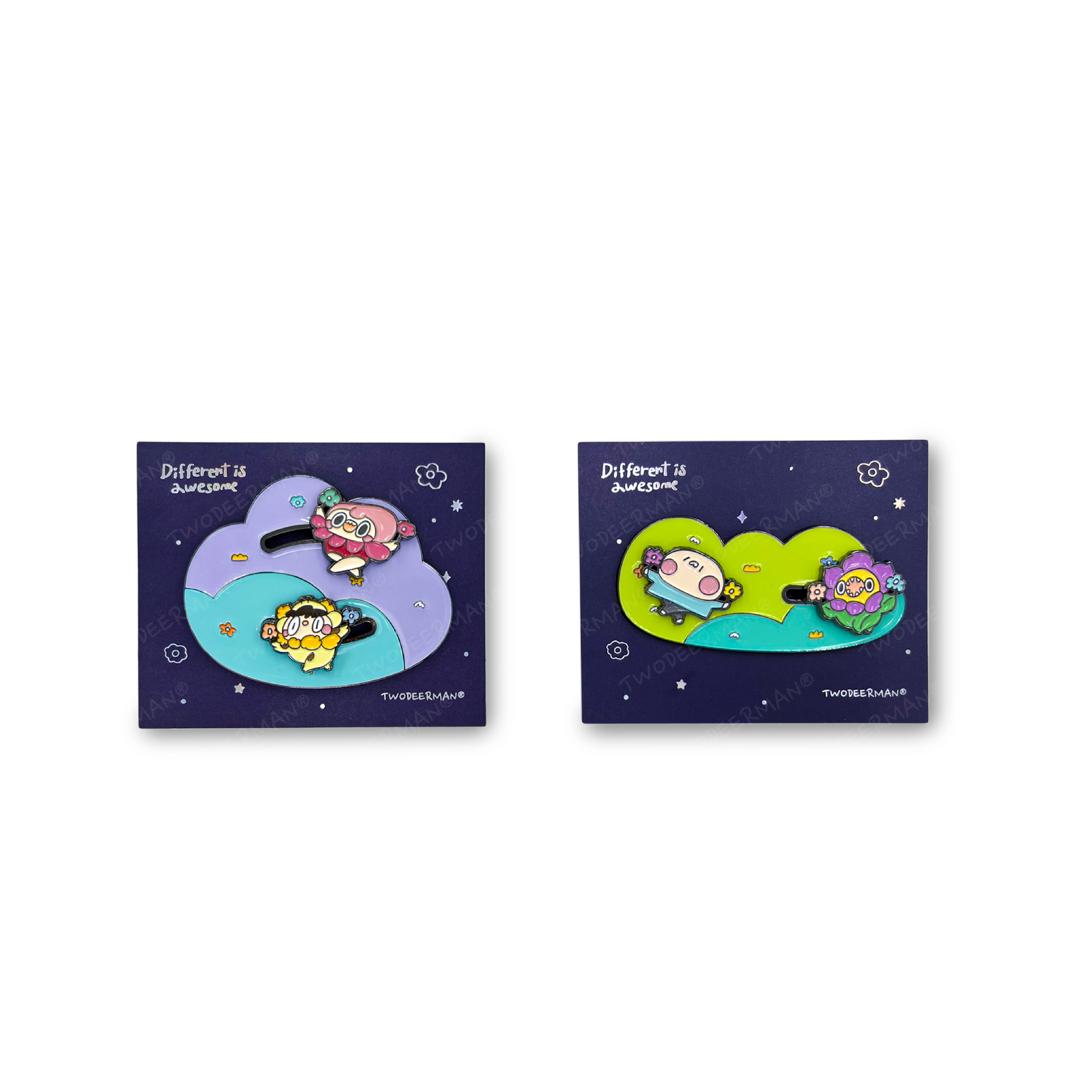 滑動式金屬徽章