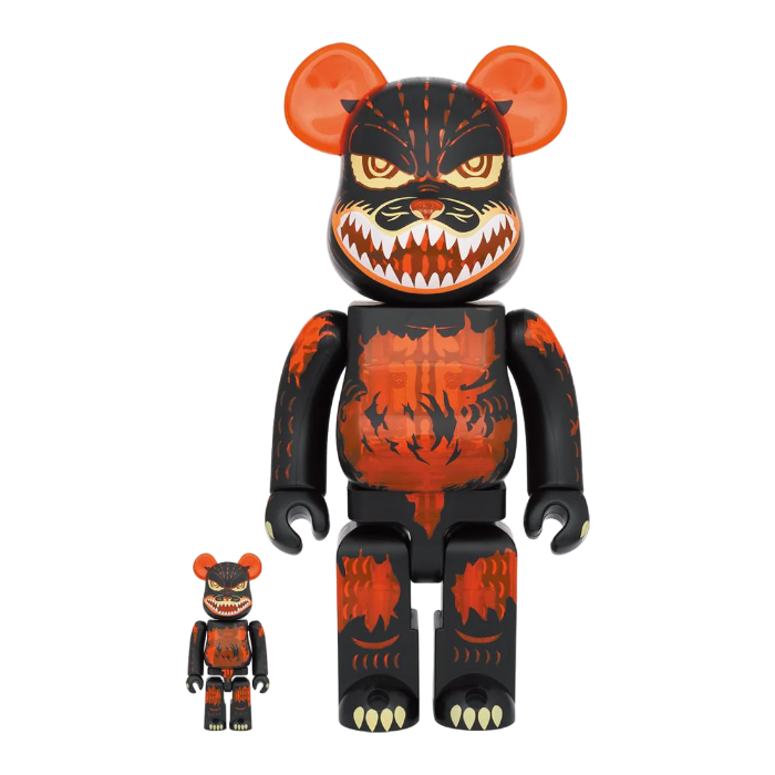 BE@RBRICK Godzilla VS Destroyer version Godzilla 400%+100%  紅蓮哥吉拉