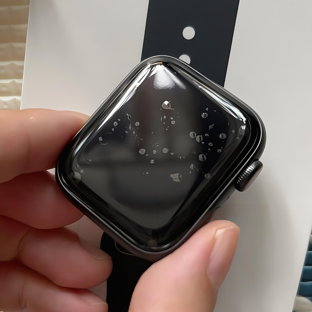 apple watch保護貼水凝膜失敗