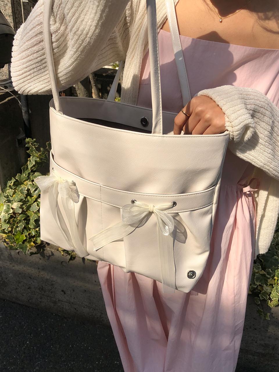 【ovuni】EASY RIBBON BAG☆韓国で大人気☆ Ribbon Bags - ovuni