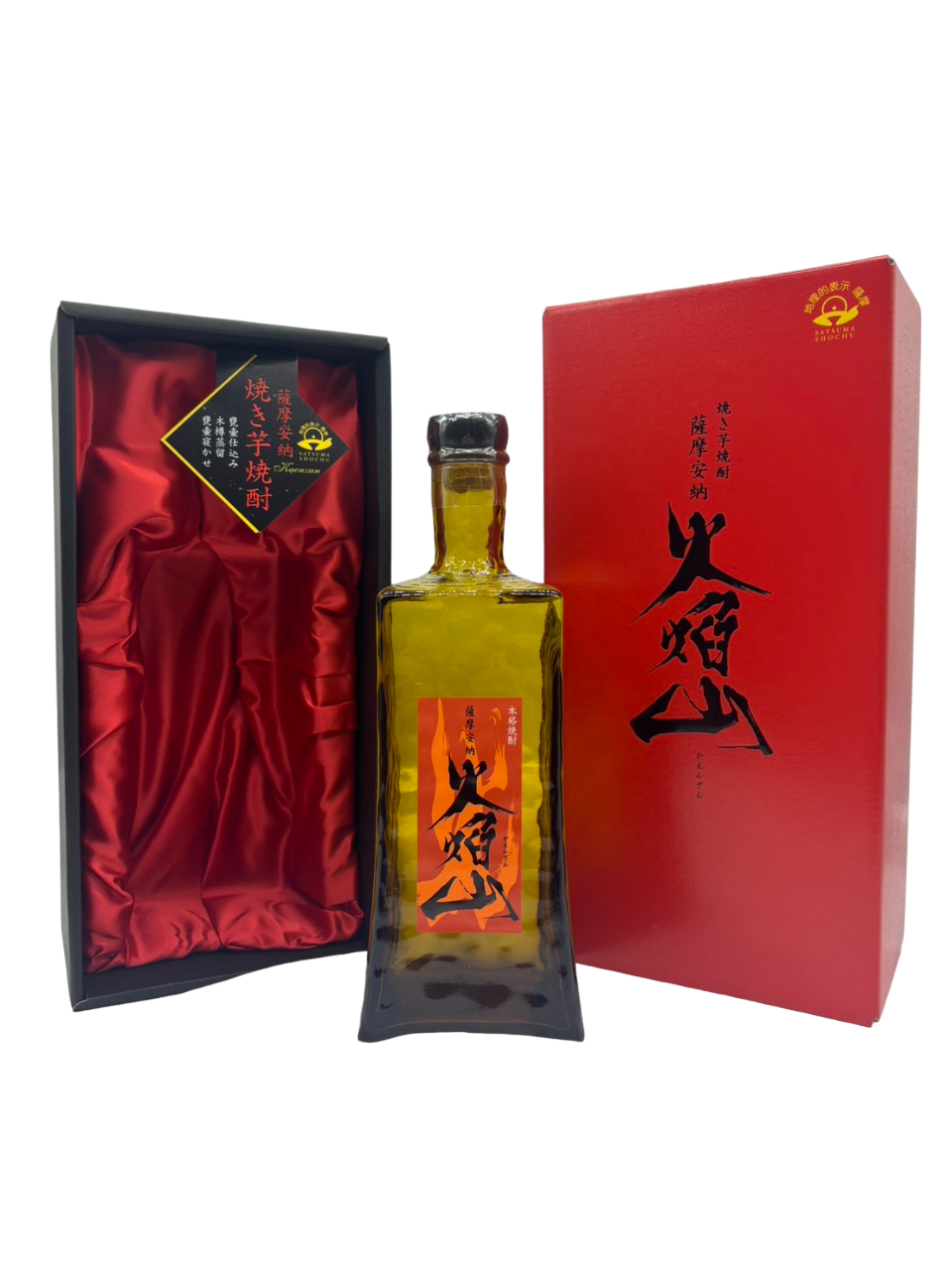 彌生 7年貯蔵 、 薩摩安納 火焔山　焼酎 2本セット 2019kaenzan720-01y.jpg