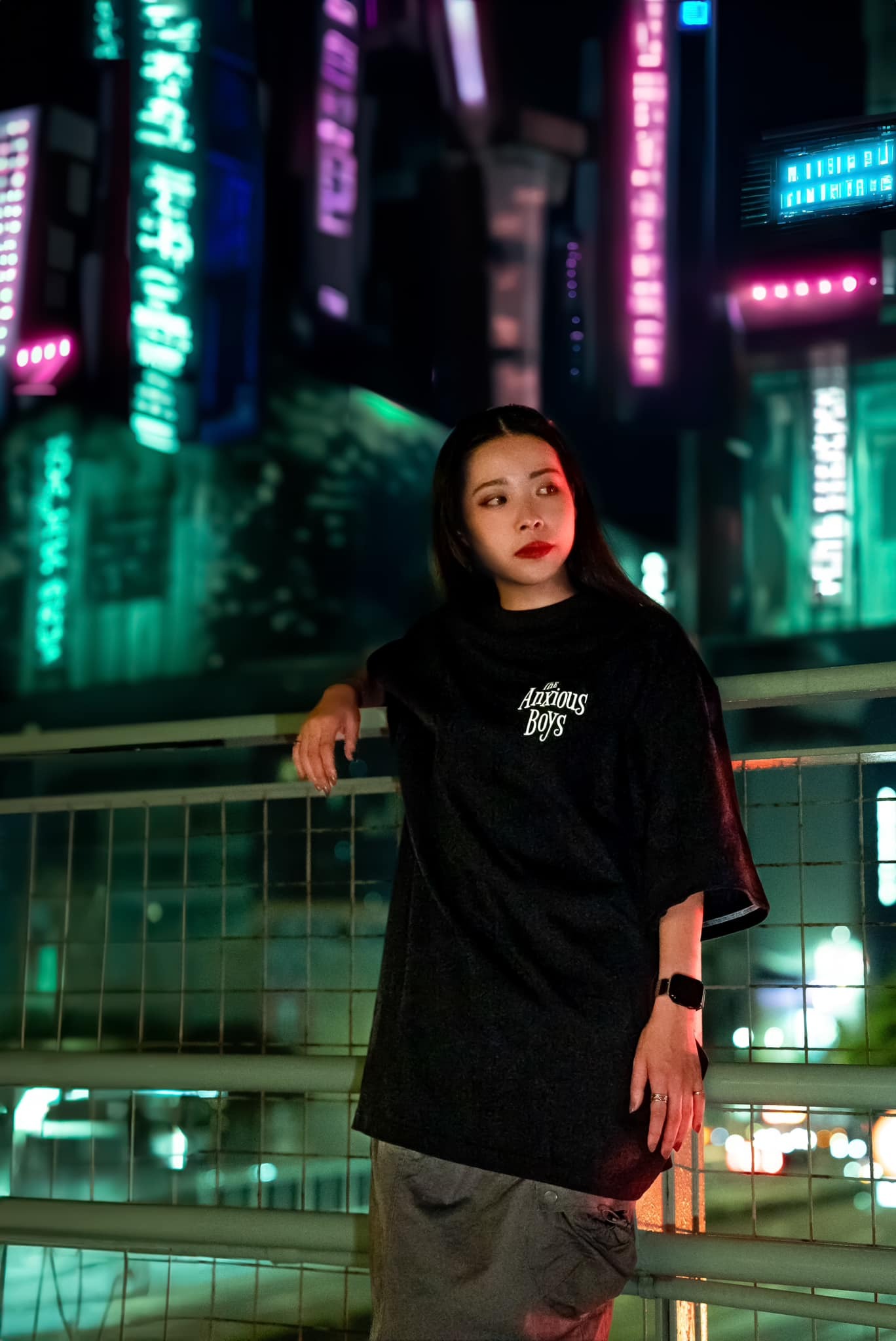 The cyberpunk Girls短袖