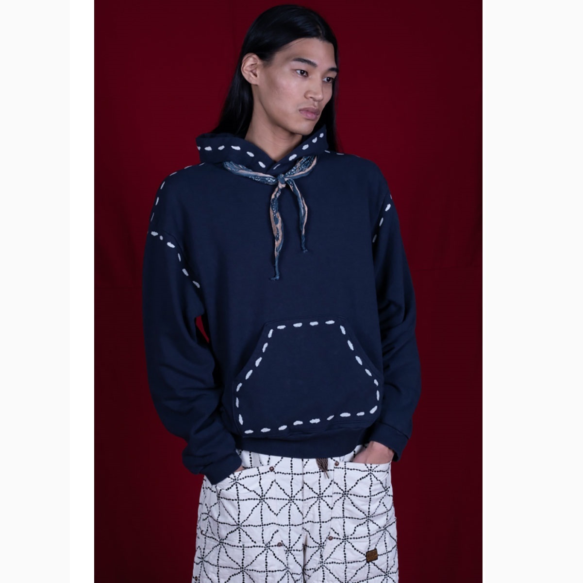 KAPITAL 2024 FLEECE MARIONETTE HOODED SWEATSHIRT - PRE ORDER ITEM (預訂中)