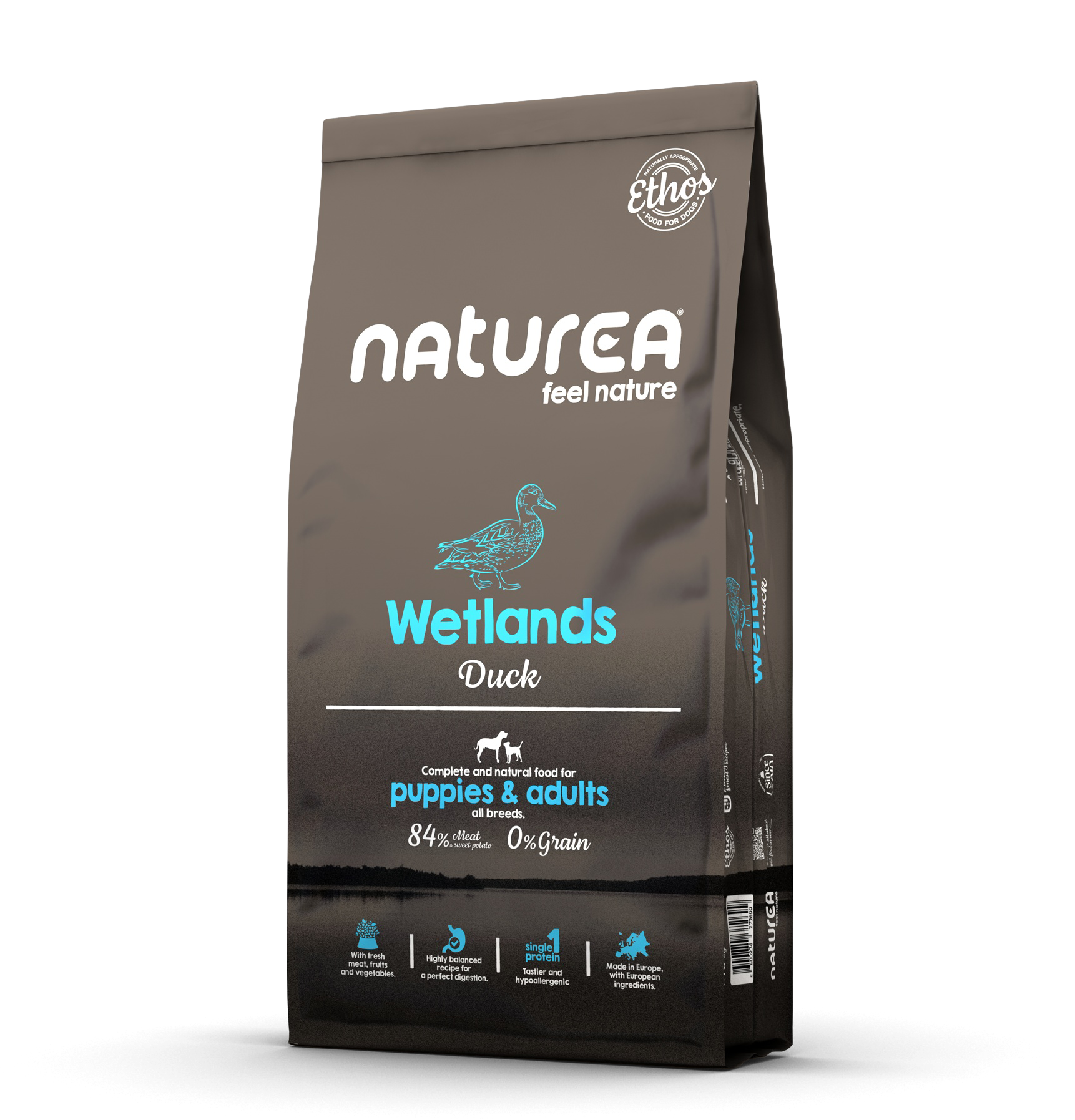Naturea  Ethos系列 全犬 鴨肉配方1.6kg / 10kg (新包裝)