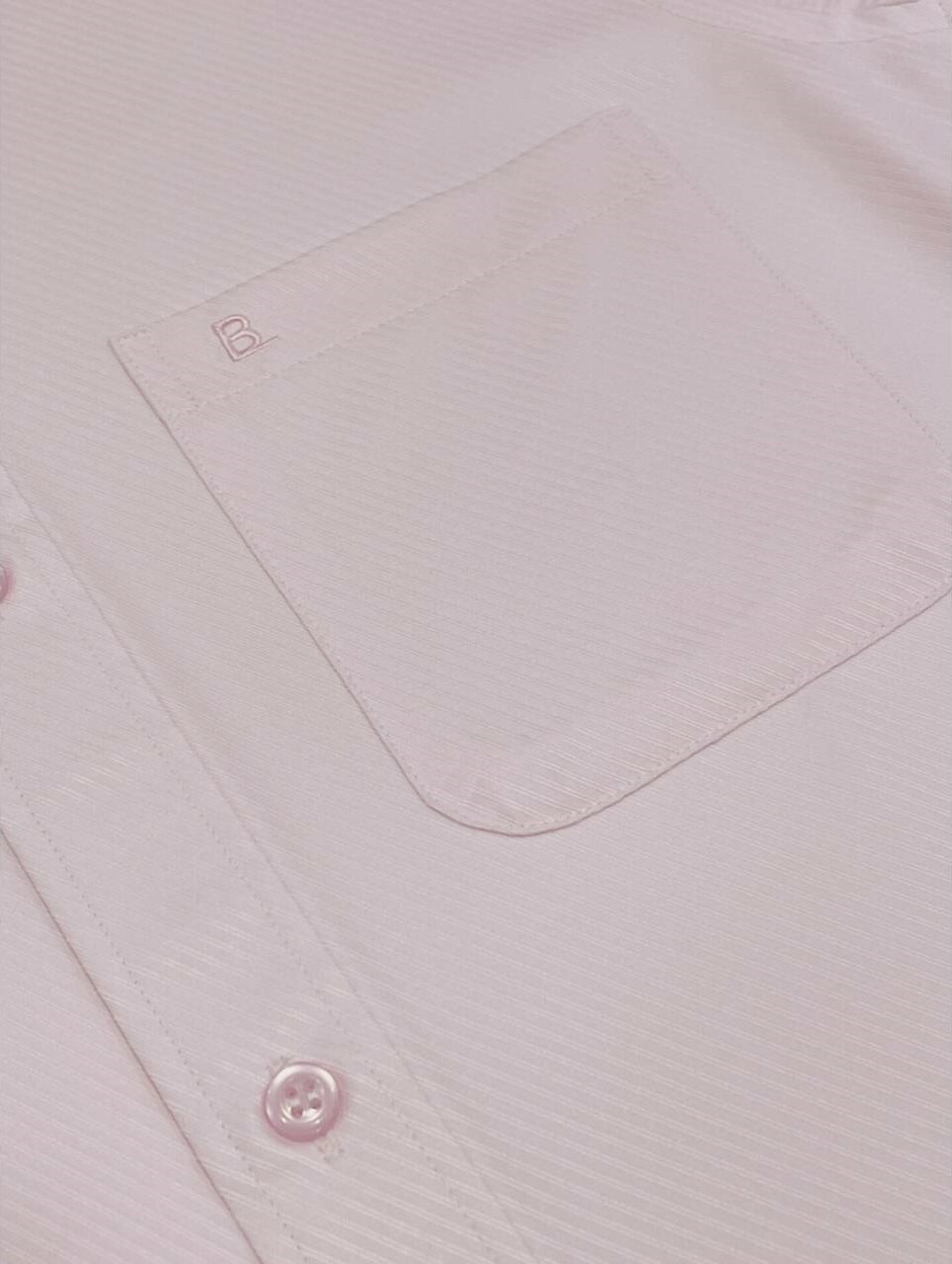 粉色斜紋男長袖襯衫6