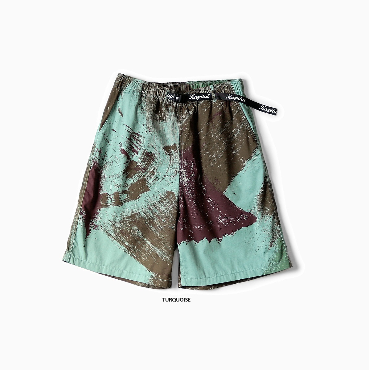 KAPITAL COMBED BLUSH CAMO EASY SHORTS - PRE ORDER ITEM (預訂中)