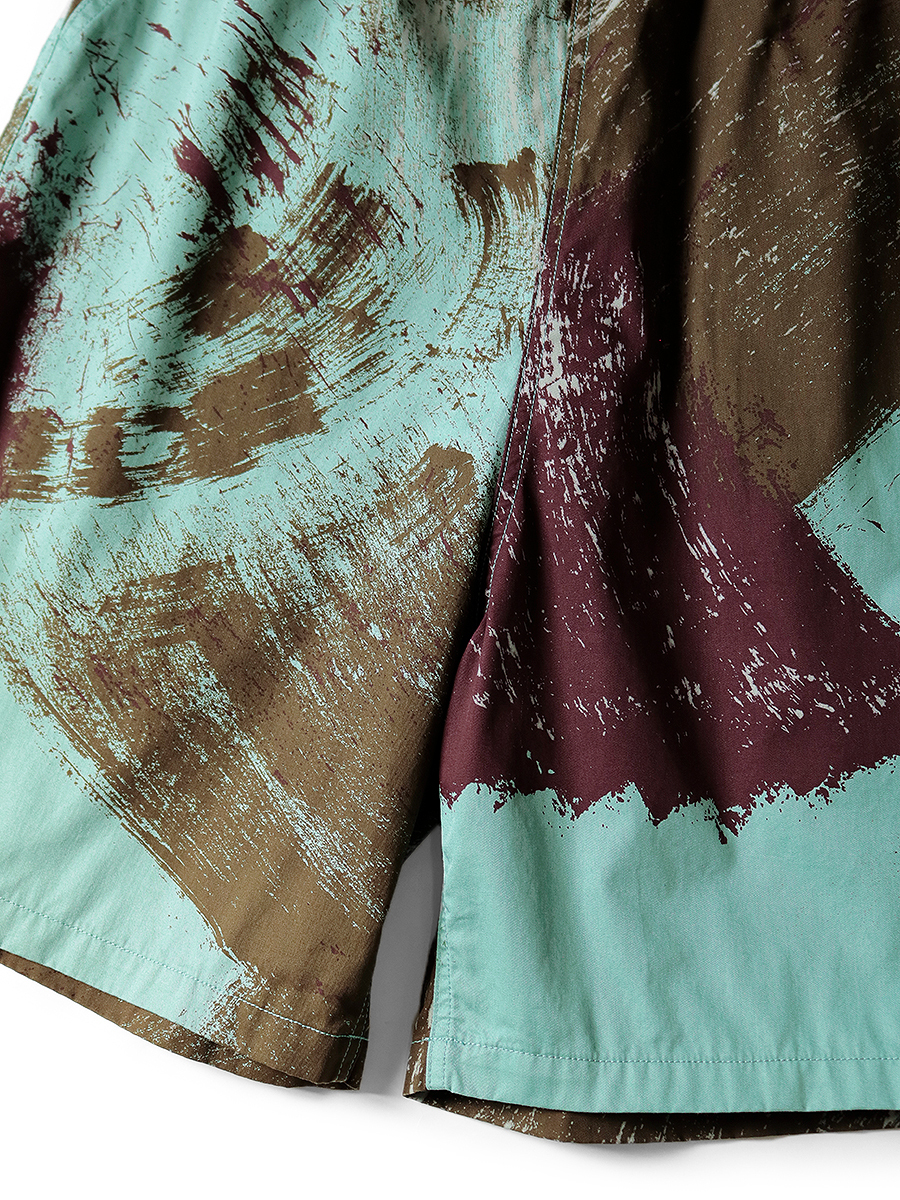 KAPITAL COMBED BLUSH CAMO EASY SHORTS - PRE ORDER ITEM (預訂中)