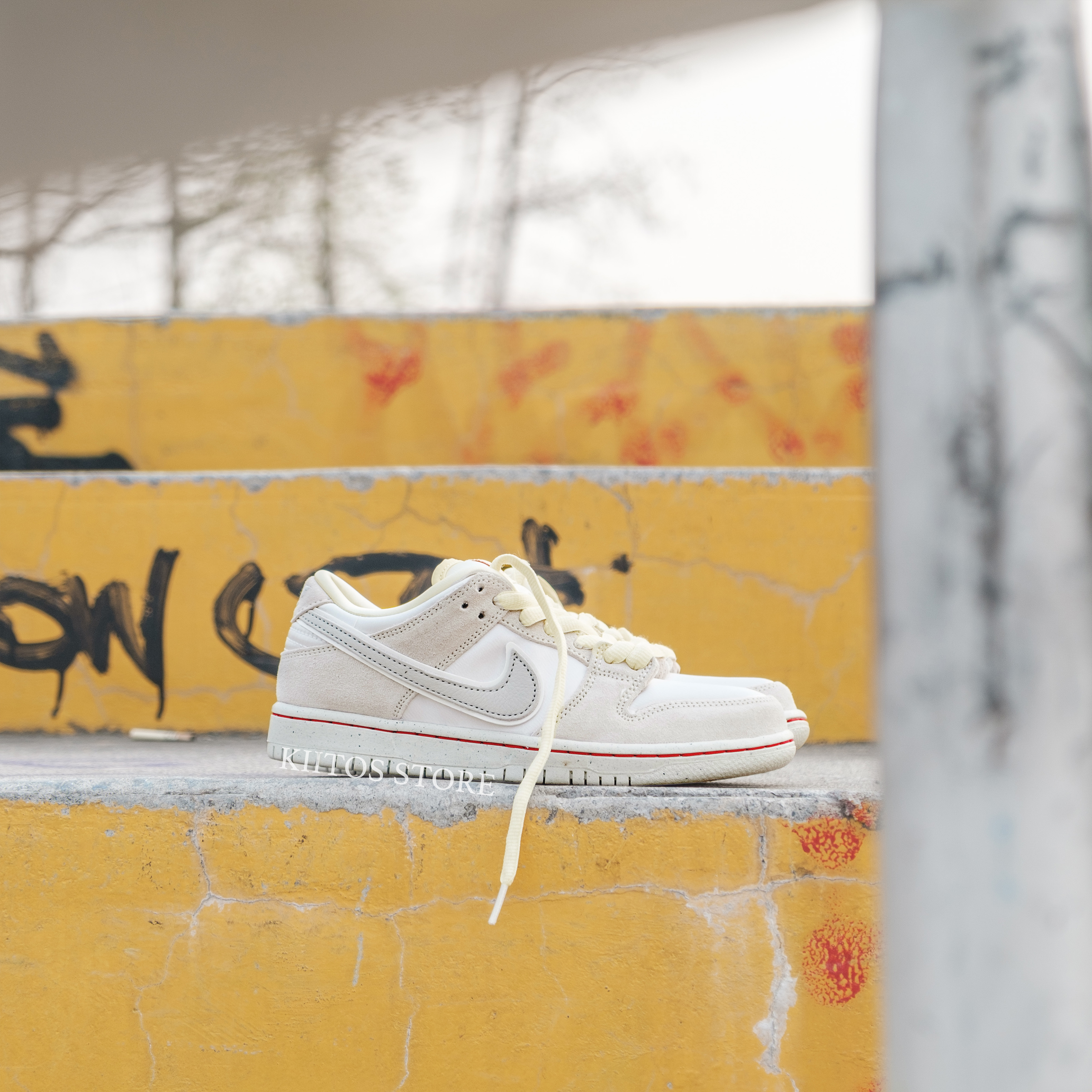 Nike SB Dunk Low "Coconut Milk" 情人節限定款 米白絲綢 FZ5654-100