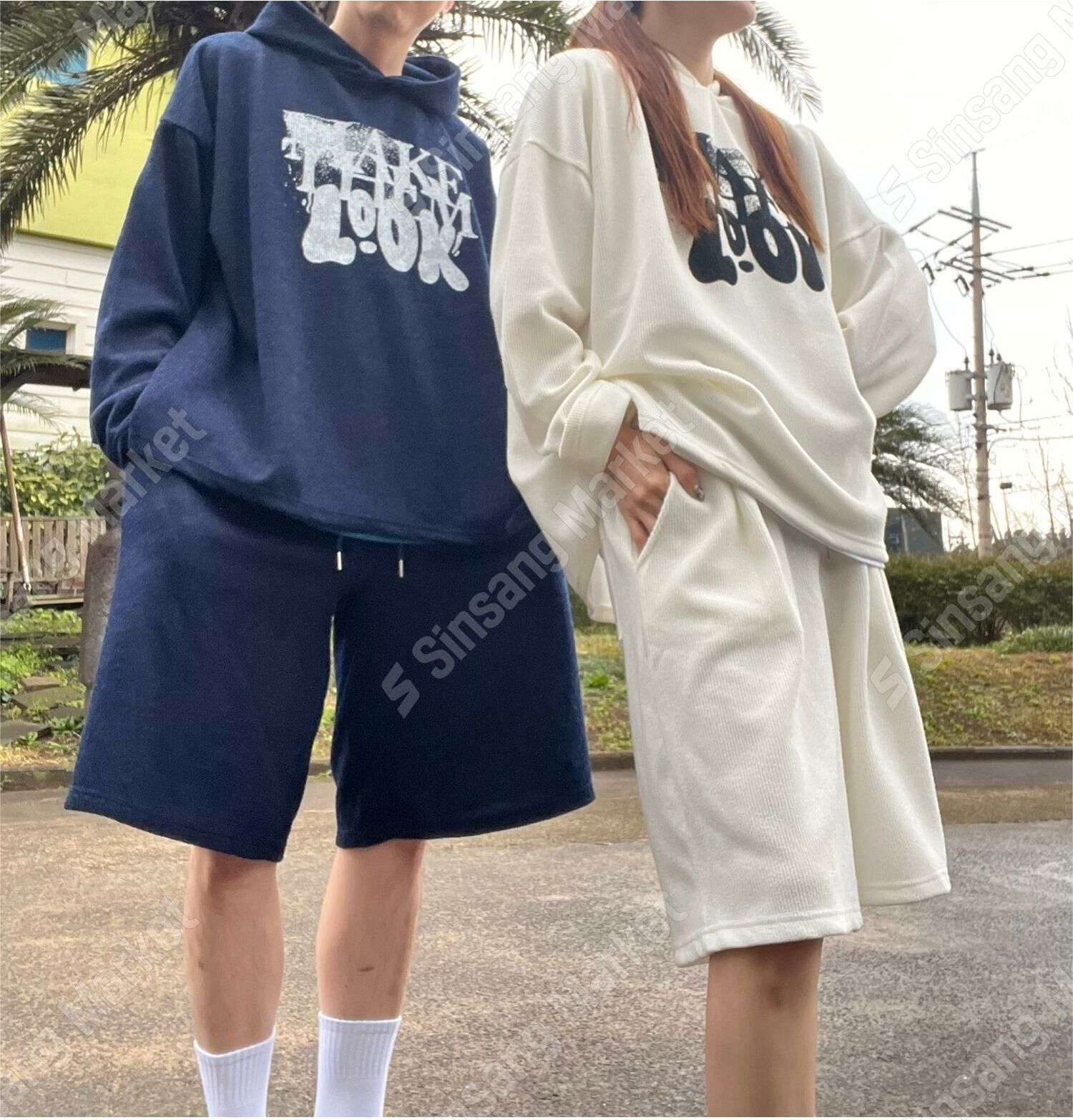 製作寬鬆針織短褲