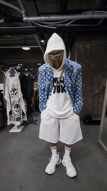 製作寬鬆針織短褲