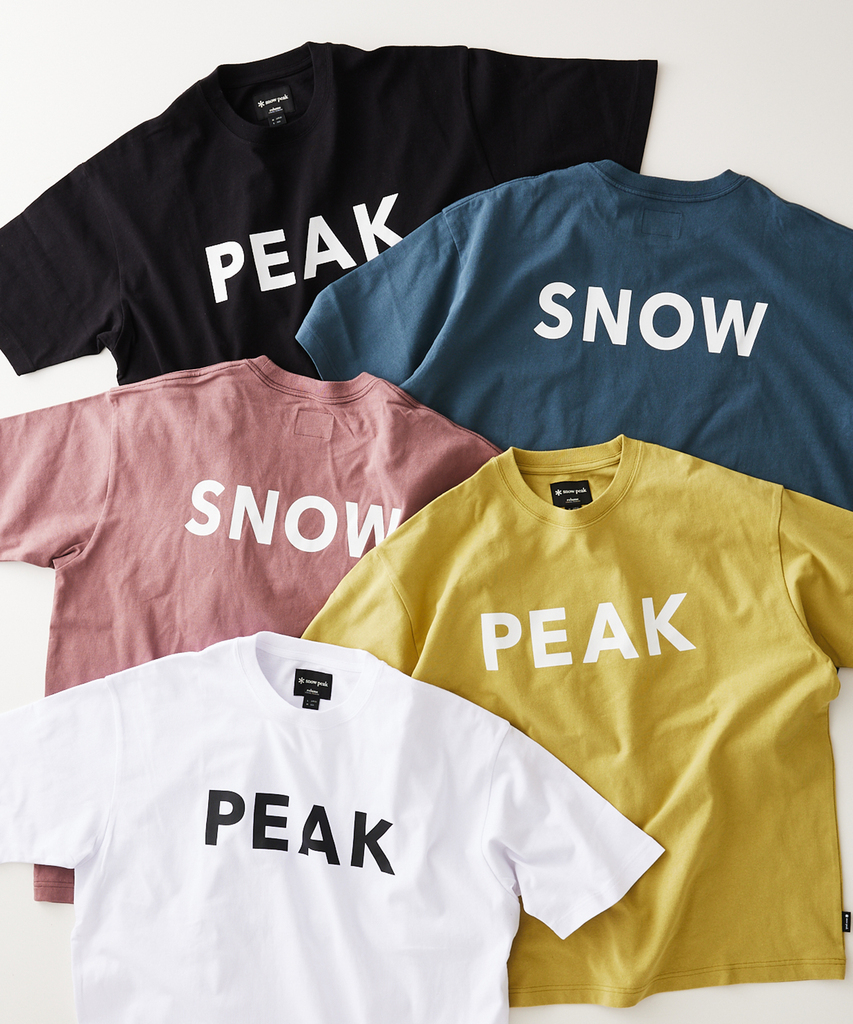 日本SNOW PEAK 別注 Logo 短袖