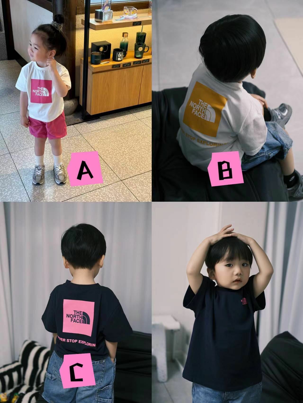 廠單 經典款親子短袖 (新增火龍果色)