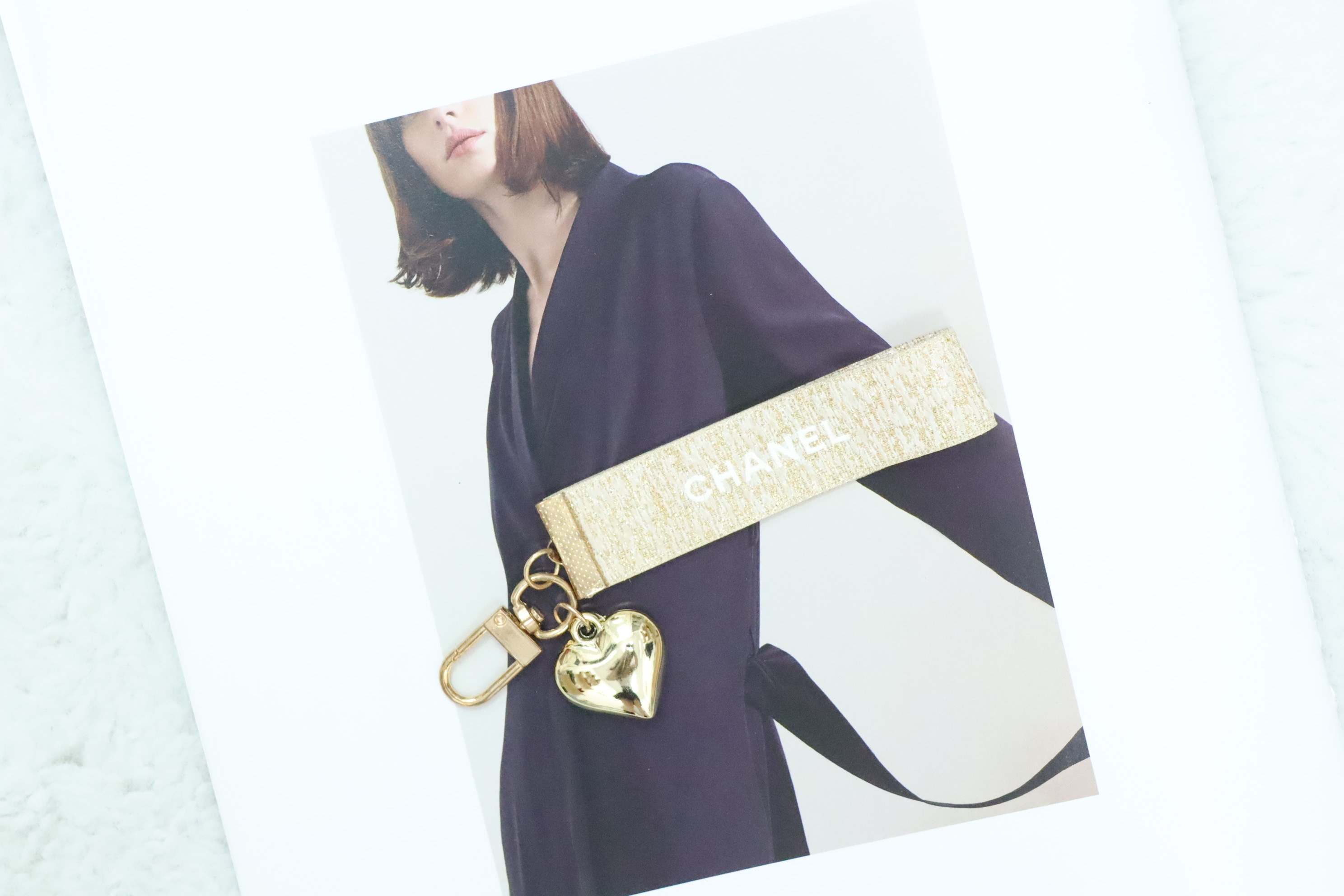 Chanel handmade 鎖匙扣🤍