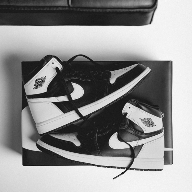 AIR JORDAN 1 RETRO HIGH OG BLACK WHITE 黑白 男鞋 DZ5485-010