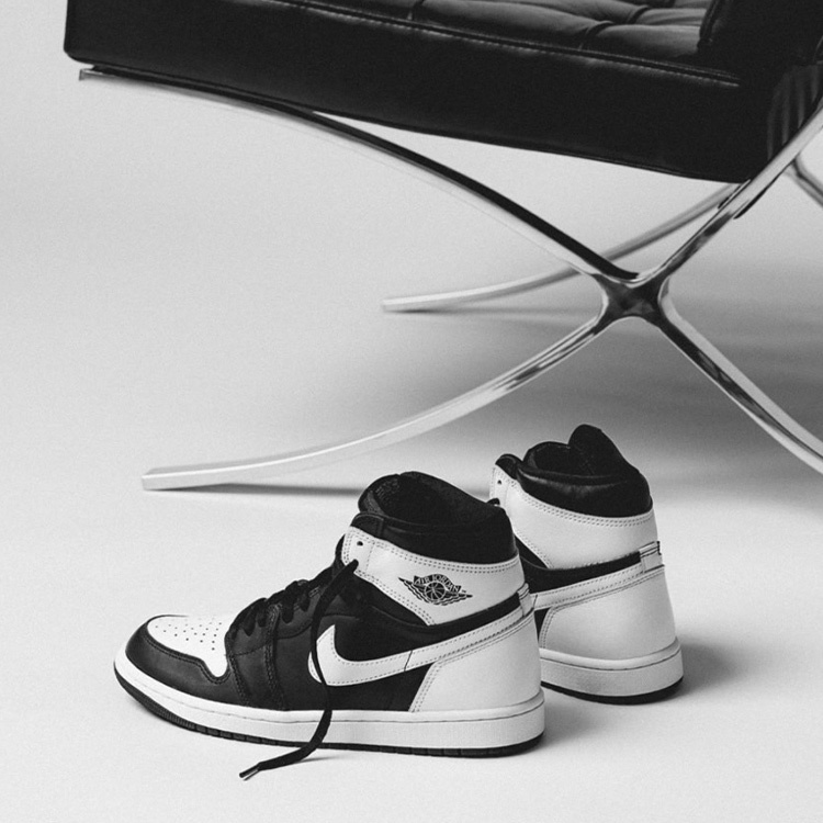 AIR JORDAN 1 RETRO HIGH OG BLACK WHITE 黑白 男鞋 DZ5485-010