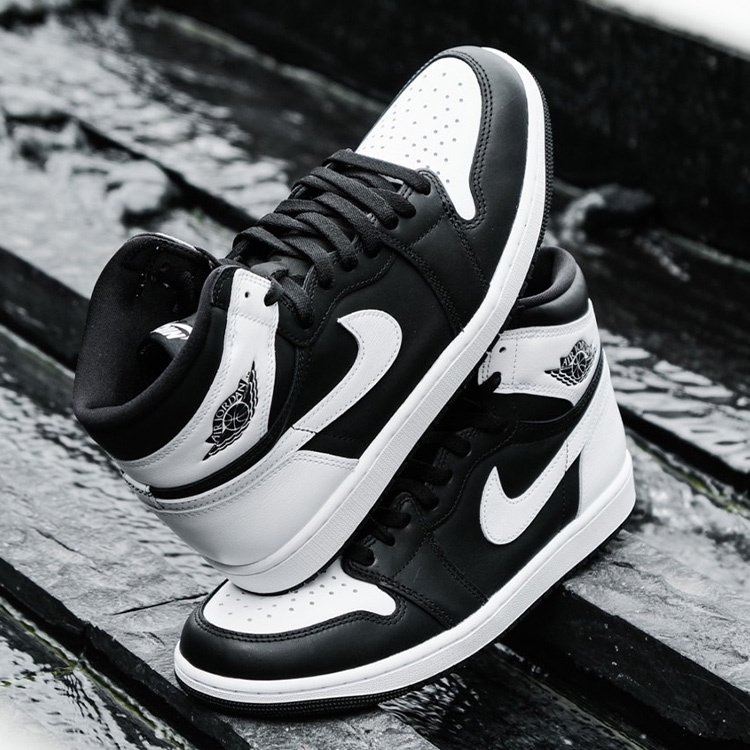 AIR JORDAN 1 RETRO HIGH OG BLACK WHITE 黑白男鞋DZ5485-010