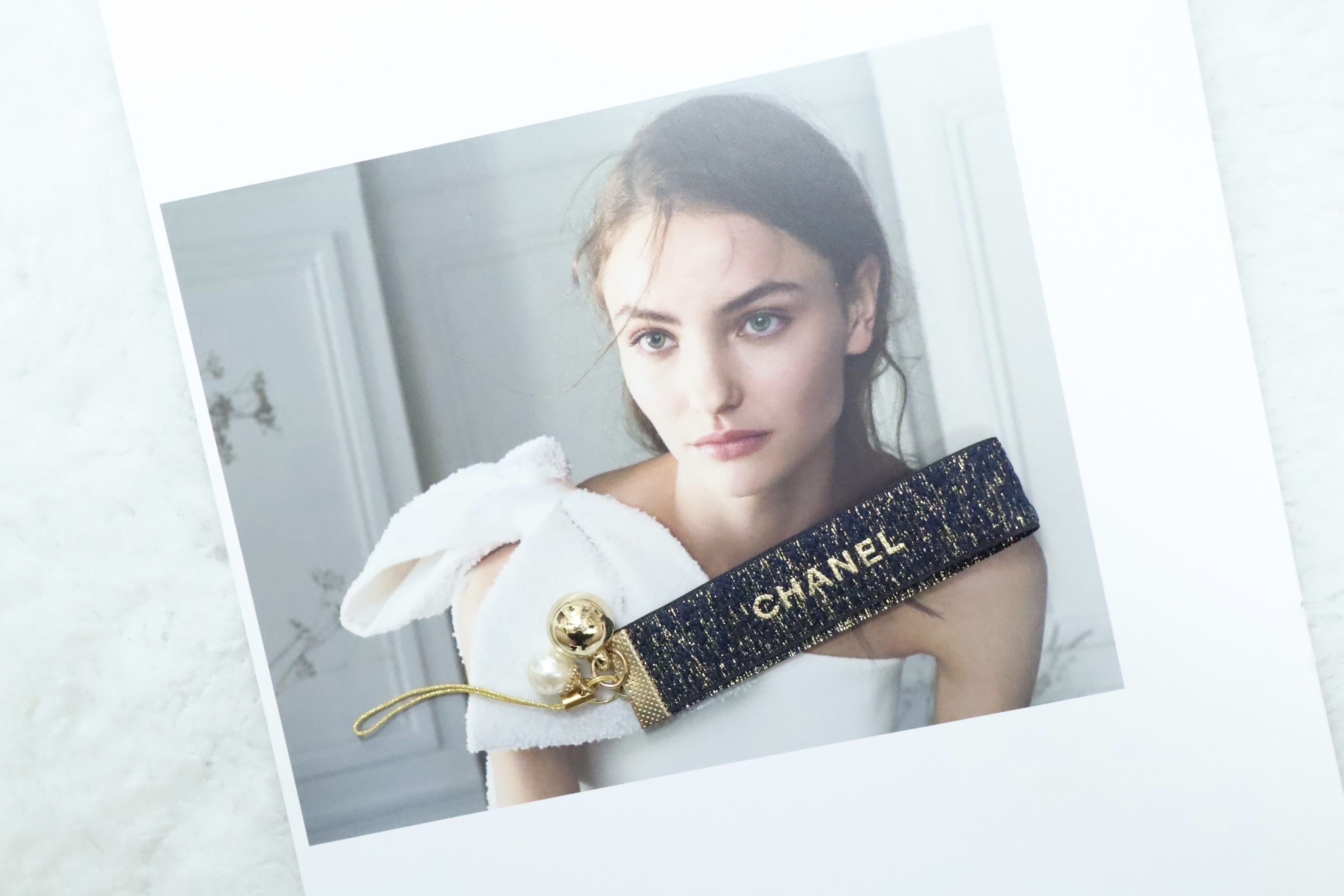 Chanel handmade 電話繩💙