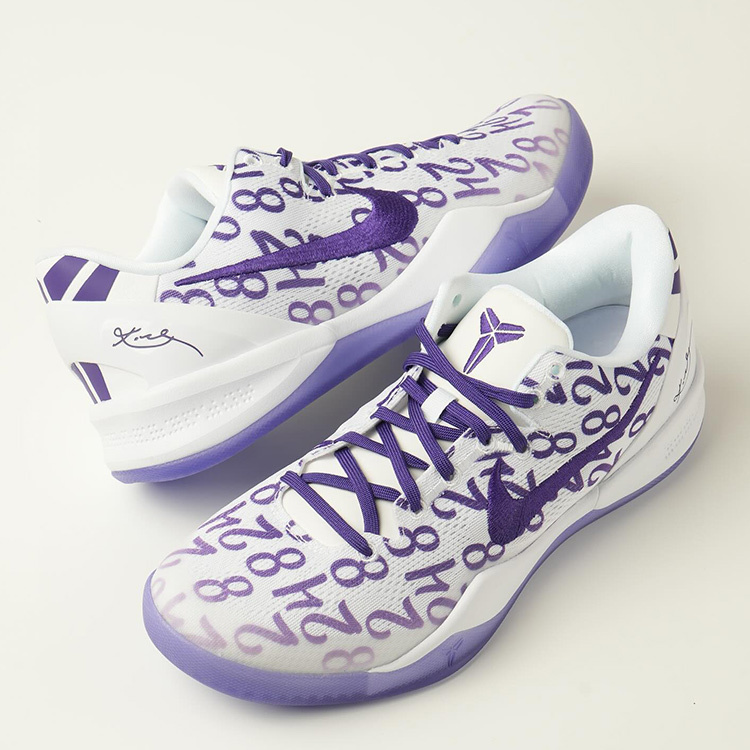Kobe 8 Protro Court Purple 男鞋 白紫色 柯比 籃球鞋 FQ3549-100