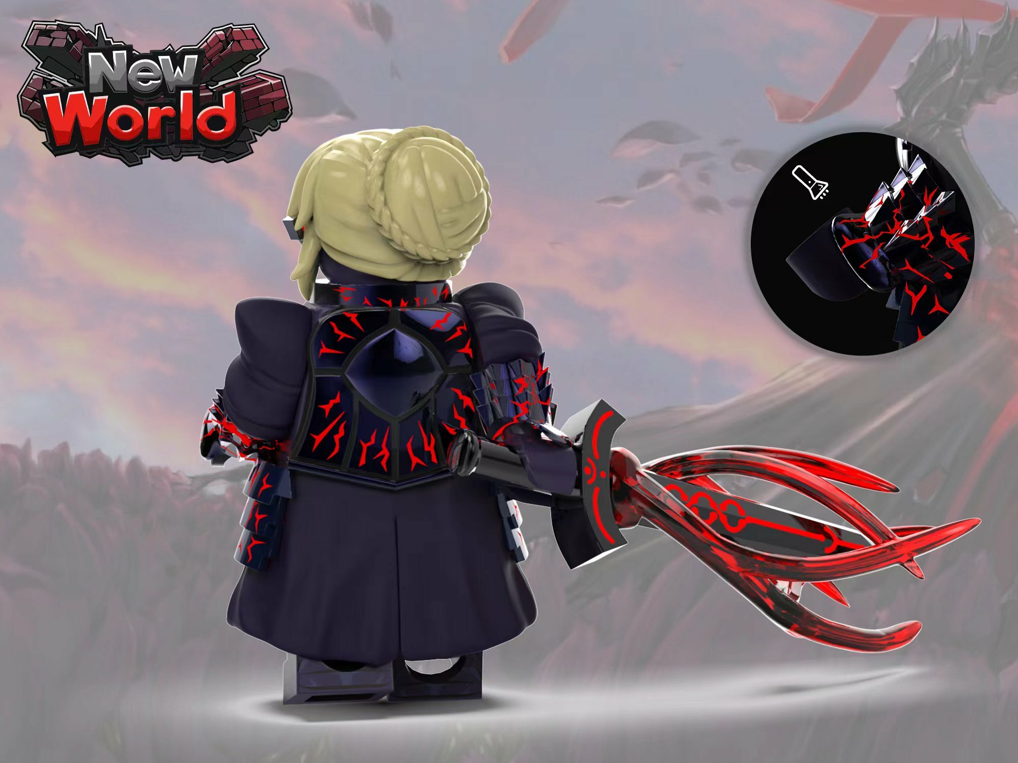 [New World][Preorder] Dark Saber [UVprinted]