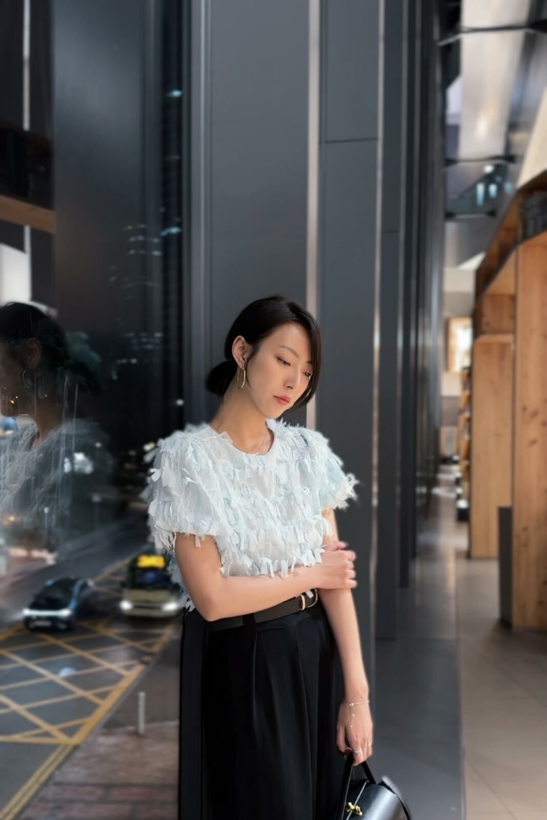 TOP#5896 🤍稻草人碎碎上衣