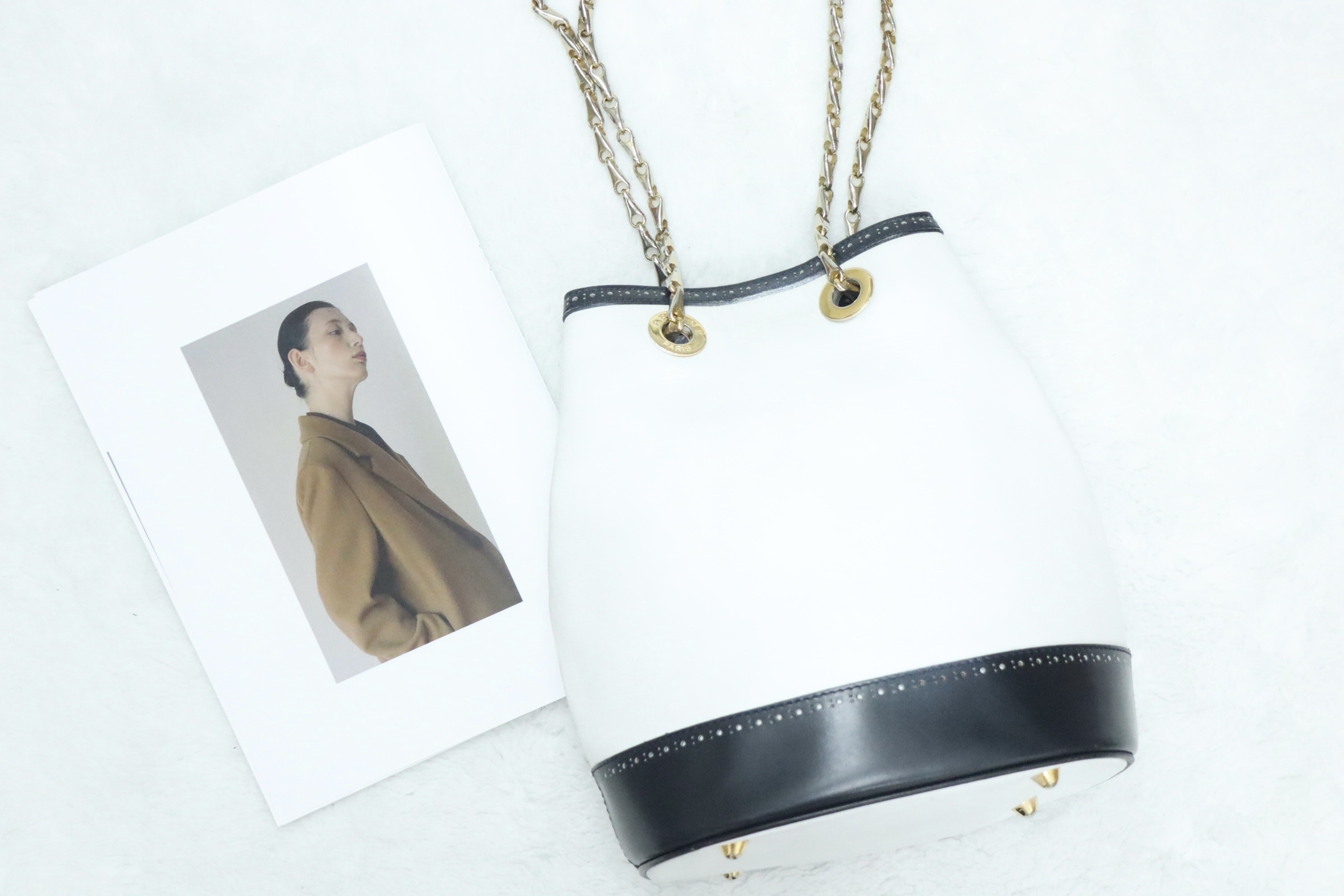 Celine黑白水桶袋🖤🤍