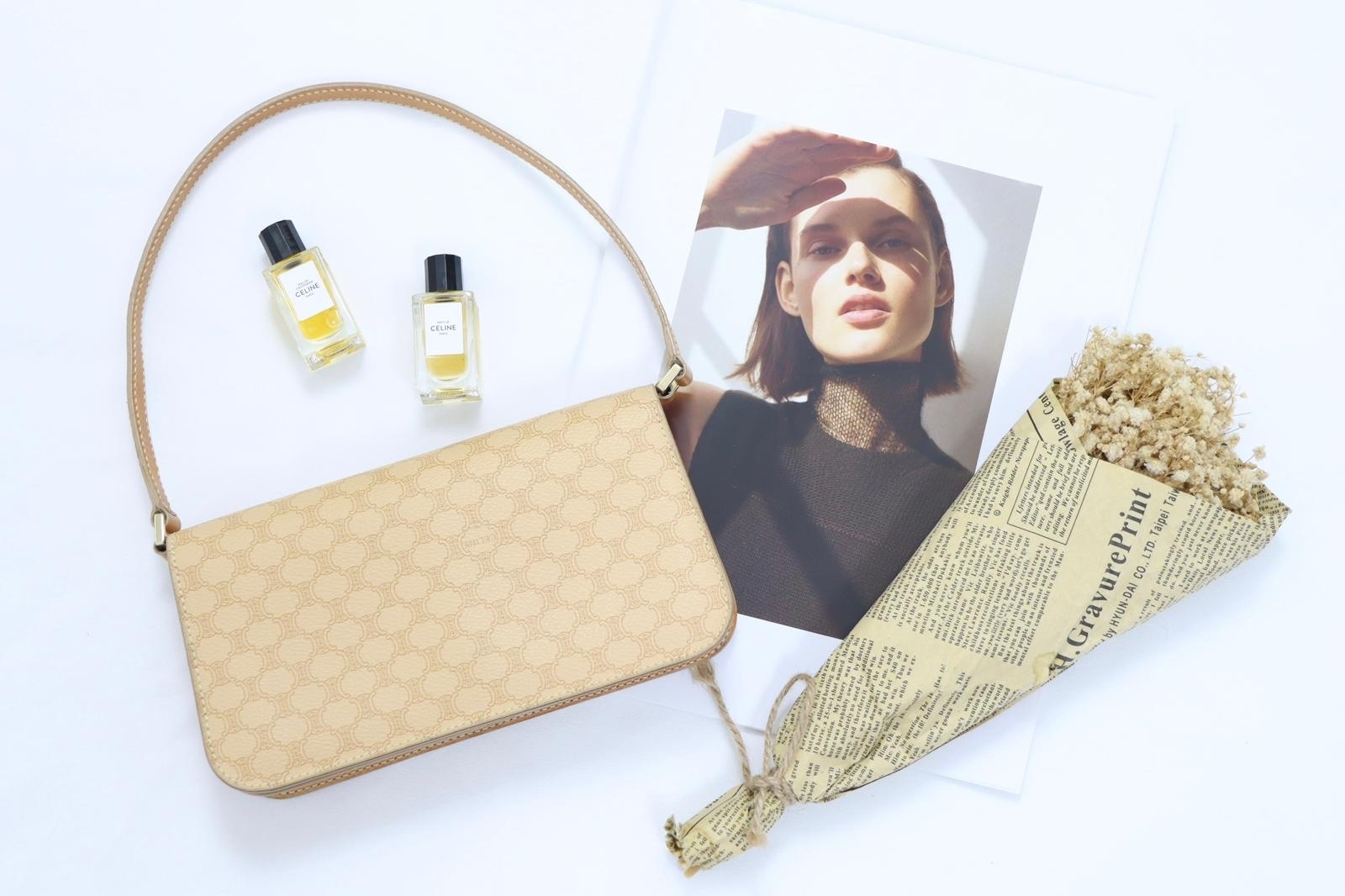 Celine 杏色包包Shoulder Bag🤎