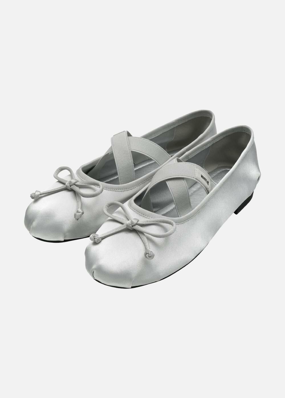 MARITHE★W CROSS BANDING RIBBON FLAT SHOES MARITHE FRANCOIS GIRBAUD W CROSS BANDING RIBBON FLAT SH