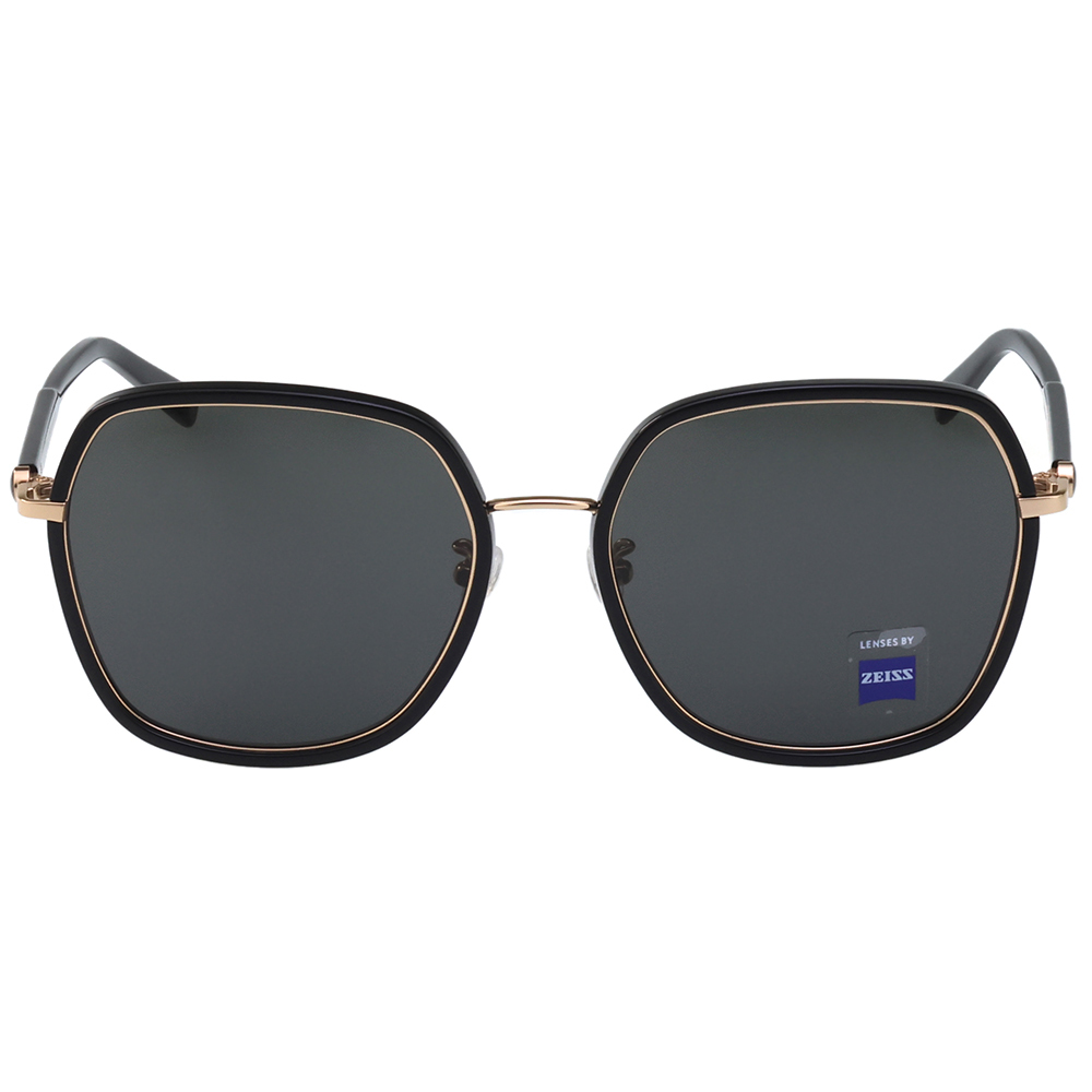 JC WU 墨鏡 太陽眼鏡(黑配金色)JC6006-1