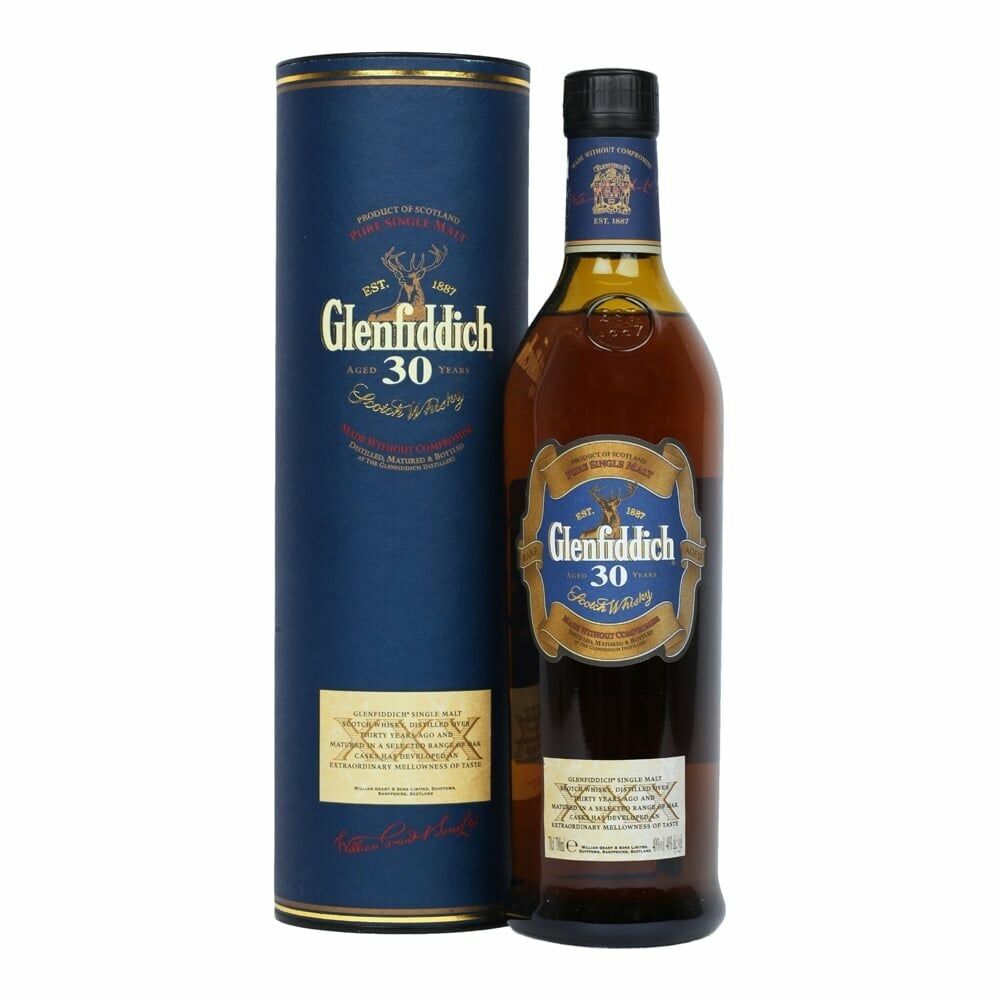 Glenfiddich 30 Year Old Old Bottling Circa 2009- 70cl/43%