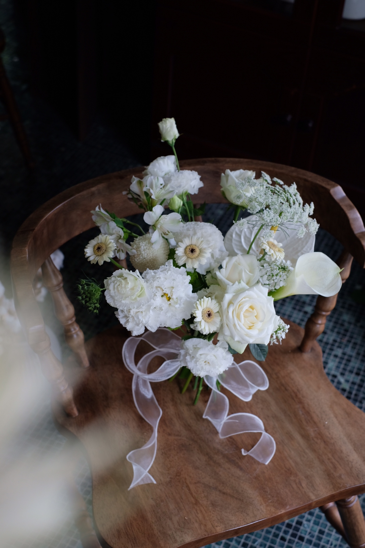 白色浪漫｜鮮花捧花