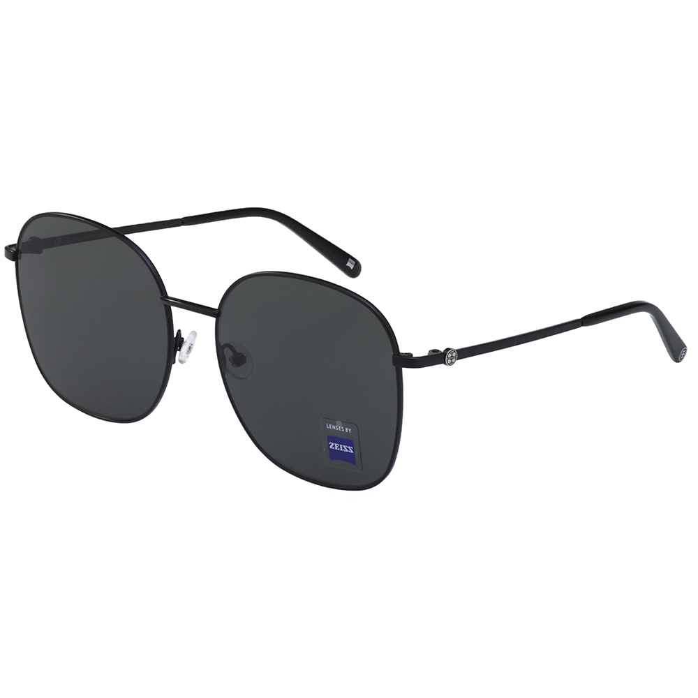 JC WU 純鈦 墨鏡 太陽眼鏡(黑色)JC6012-3