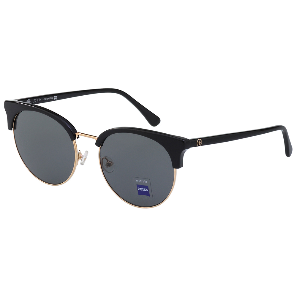 JC WU 墨鏡 太陽眼鏡(黑配金色)JC6016-1