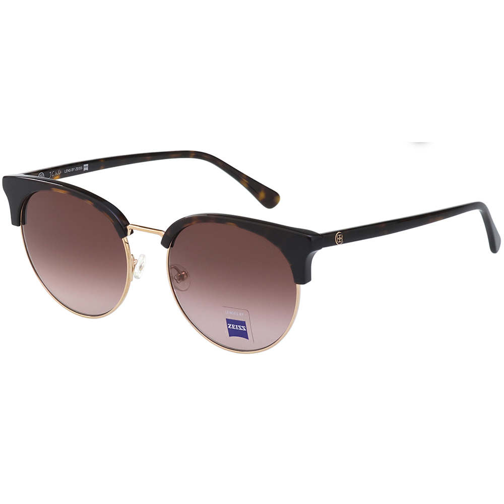 JC WU 墨鏡 太陽眼鏡(琥珀配金色)JC6016-2