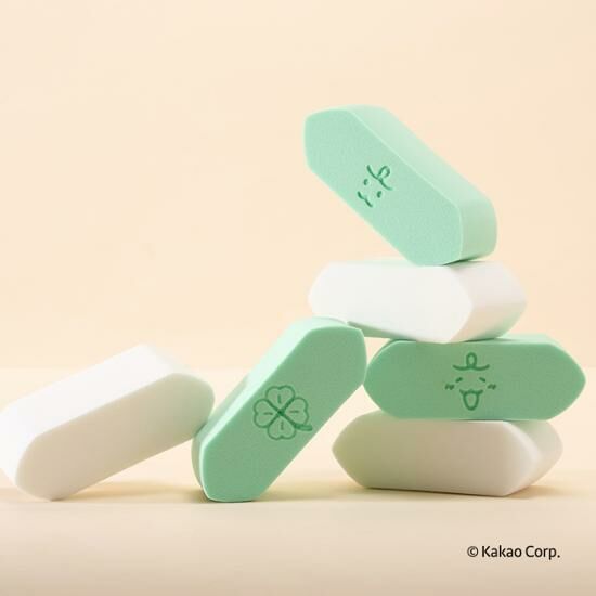 Fillimilli x NINIZ Lucky Beam Hydro Glow Sponge 6P [Olive Young Jordi Edition]