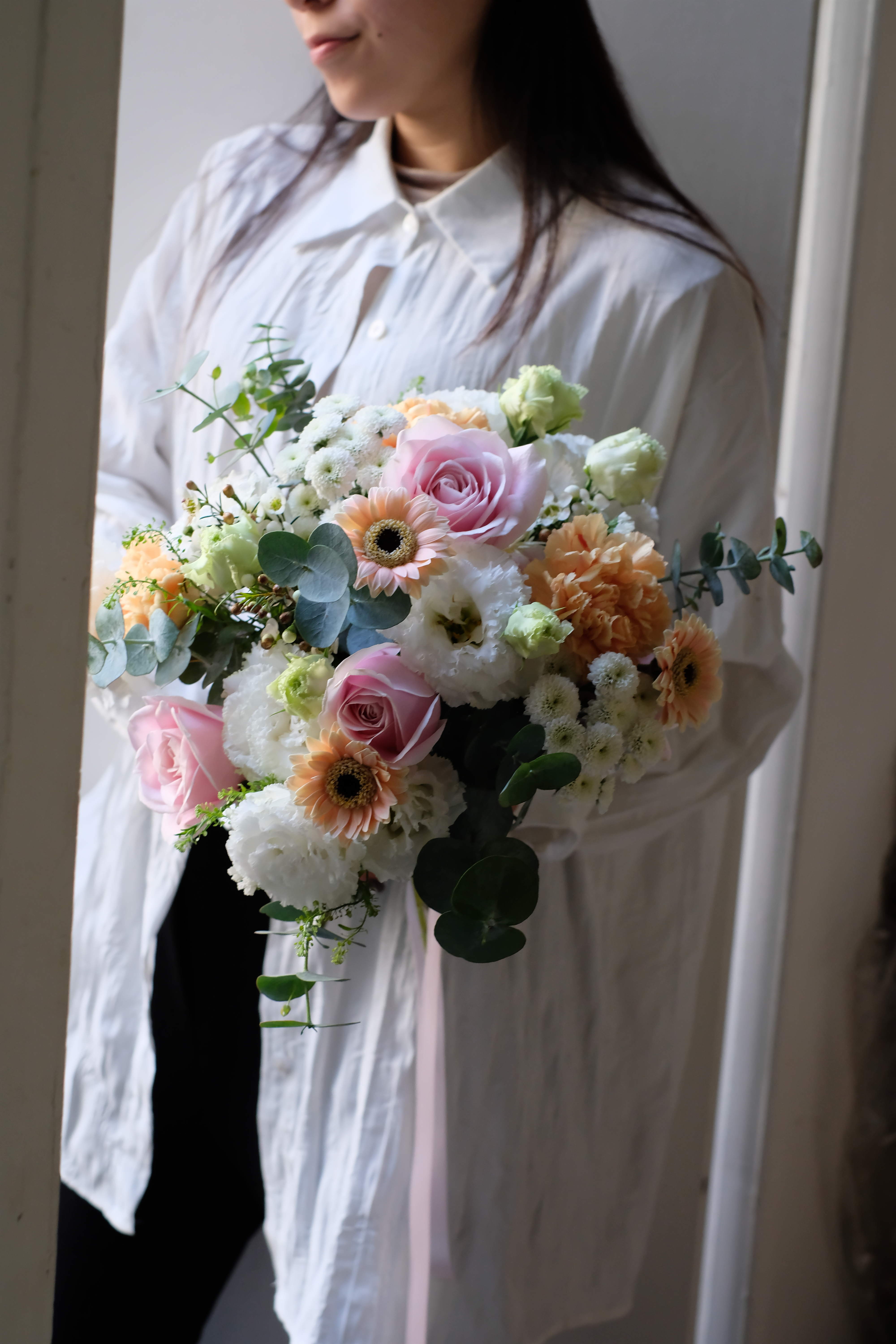 優雅少女｜鮮花捧花