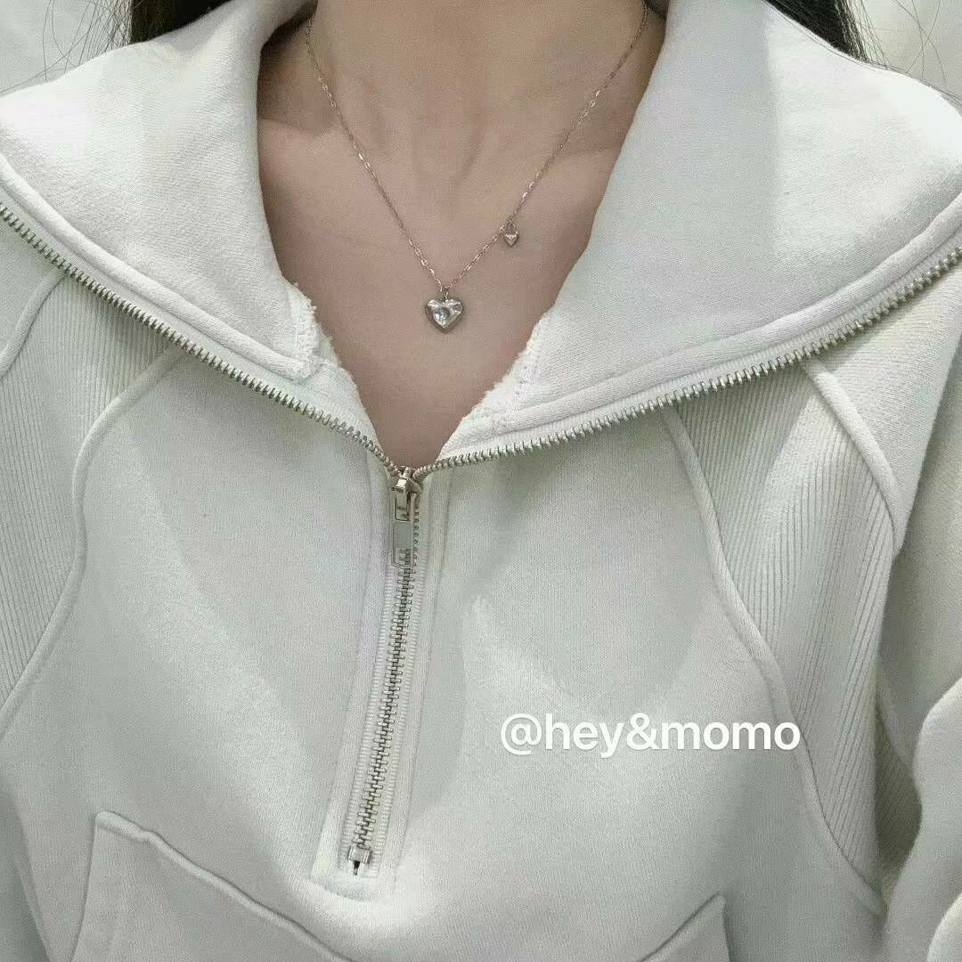 HM2419 不規則愛心吊墜頸鏈