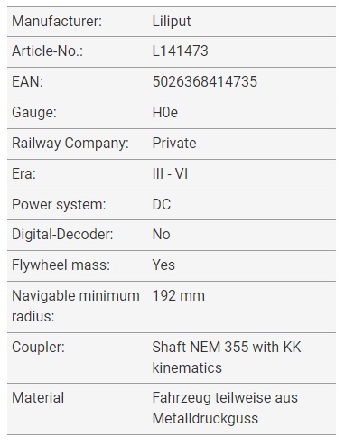 Liliput L141473 HOe scale Steam locomotive Type U, 298.25, Steyrtalbahn, Ep.III-VI