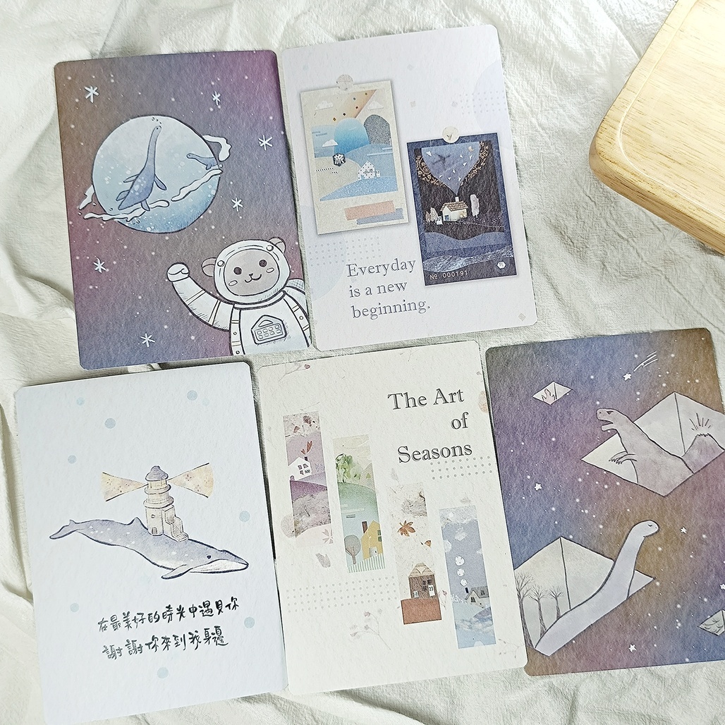 好築藝 ．明信片 萬用卡片 共五款