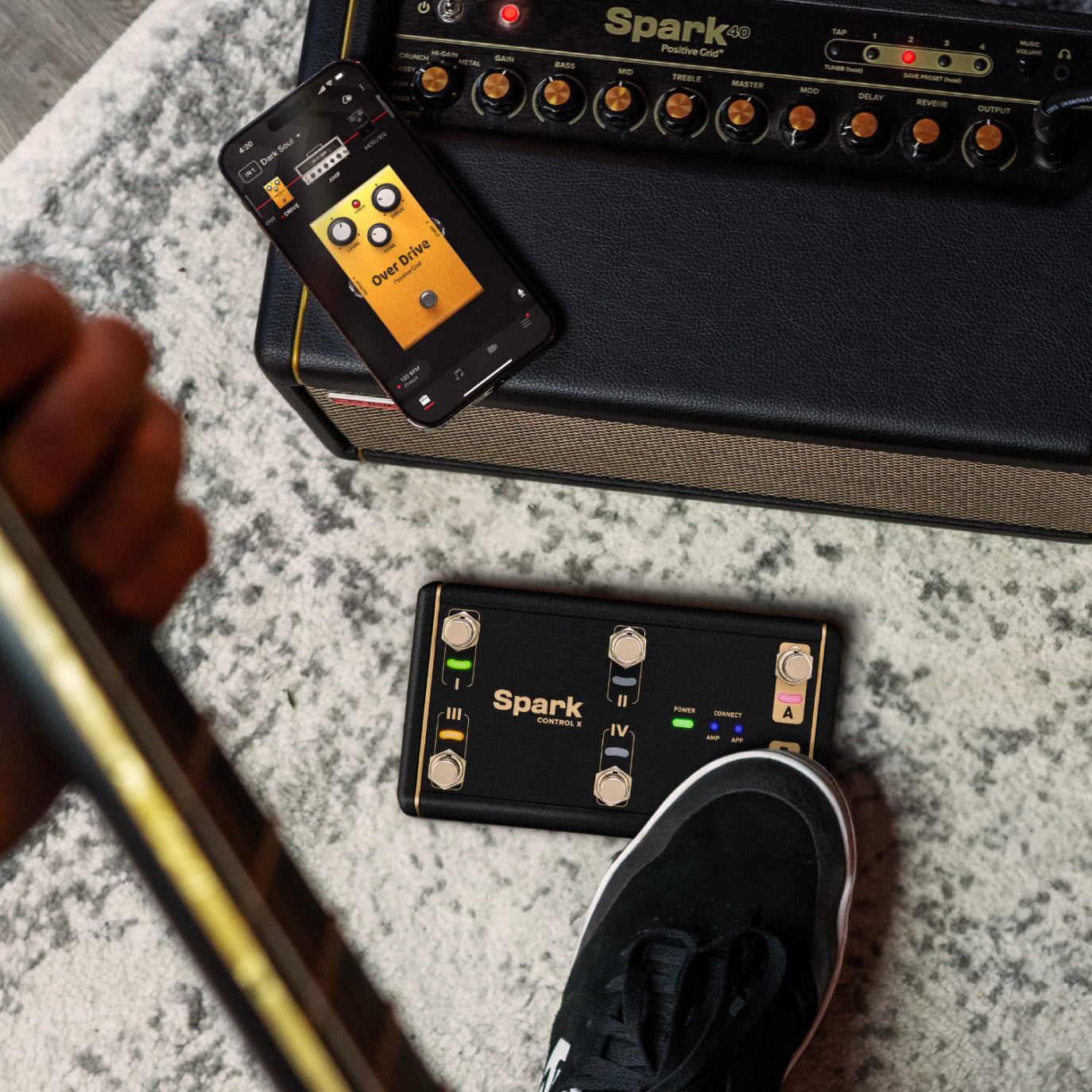 Positive Grid Spark Control X 無線腳踏板控制器