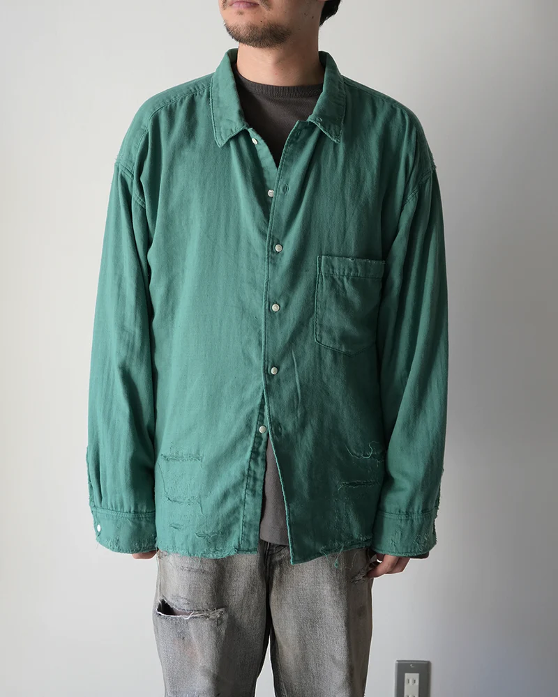 【ANCELLM】 DOUBLEGAUZE PAJAMA SHIRT ANCELLM / Doublegauze Pajama Shirt – Tree and Branch