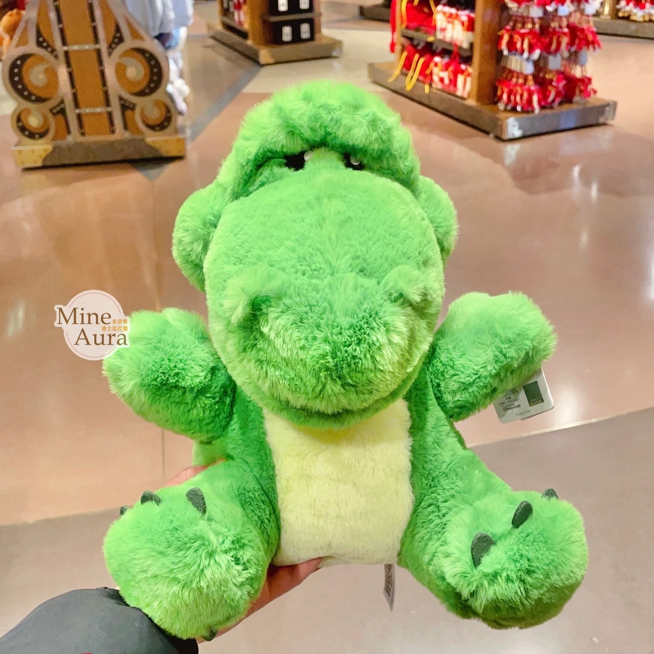 抱抱我系列 抱抱龍 Rex 娃娃 玩偶 玩具總動員 Toy Story -上海迪士尼樂園