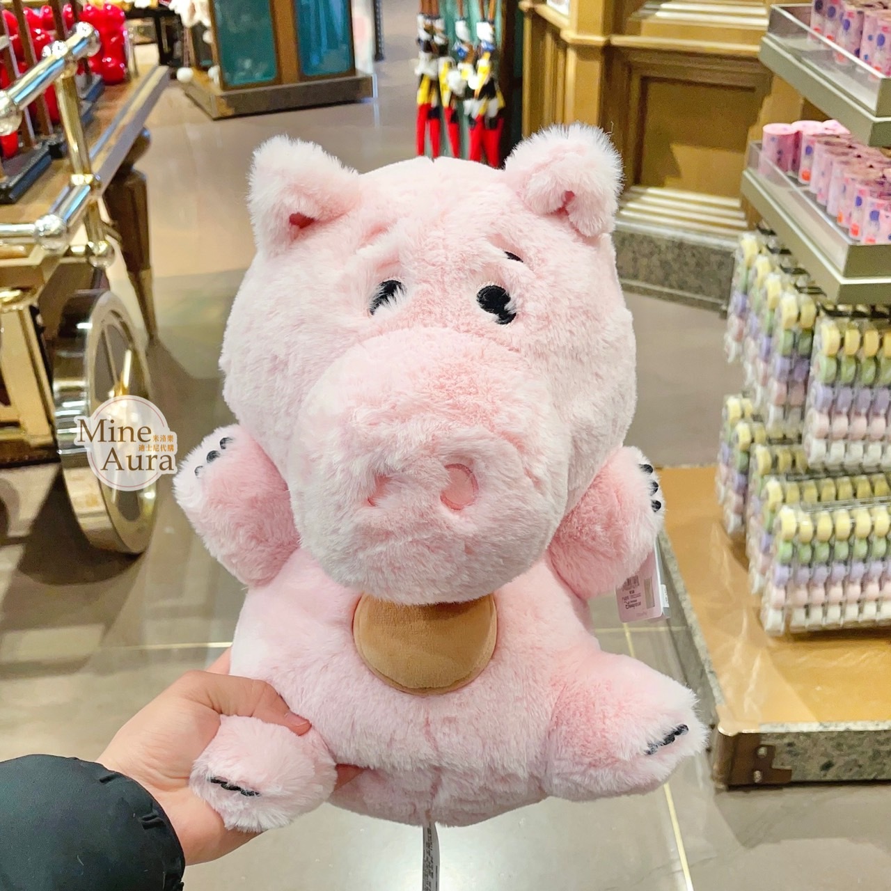 抱抱我系列 火腿豬 Ham 娃娃 玩偶 玩具總動員 Toy Story -上海迪士尼樂園