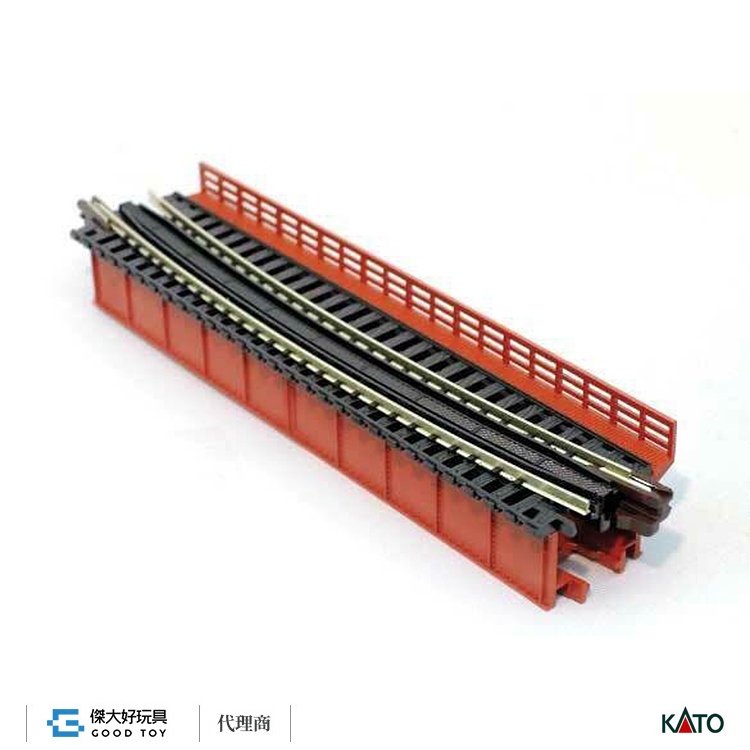 KATO 20-470 單線曲線鐵橋 R481-15T (紅)