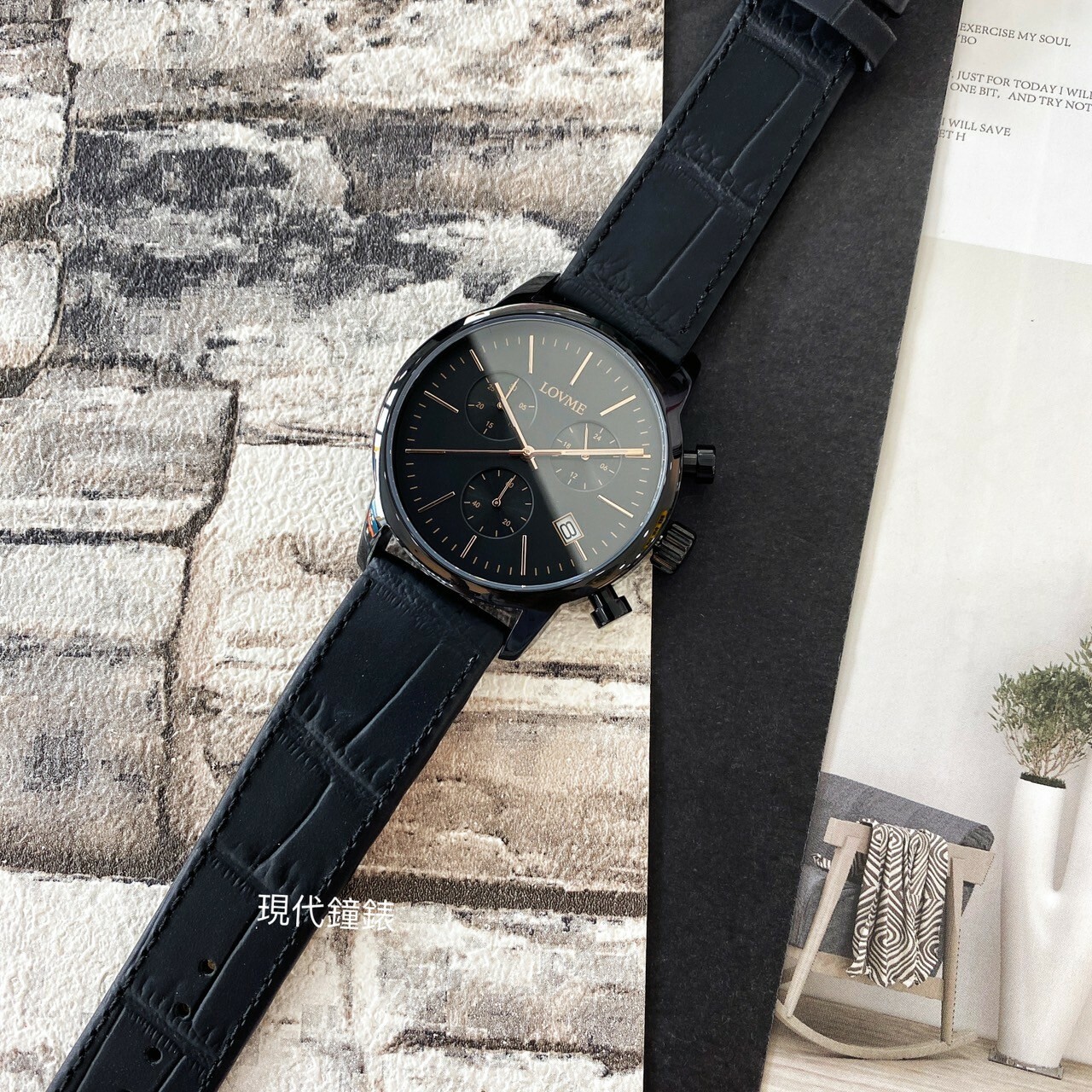 【LOVME】城市獵人個性時尚腕錶 VL0055M-33-341 43mm 現代鐘錶