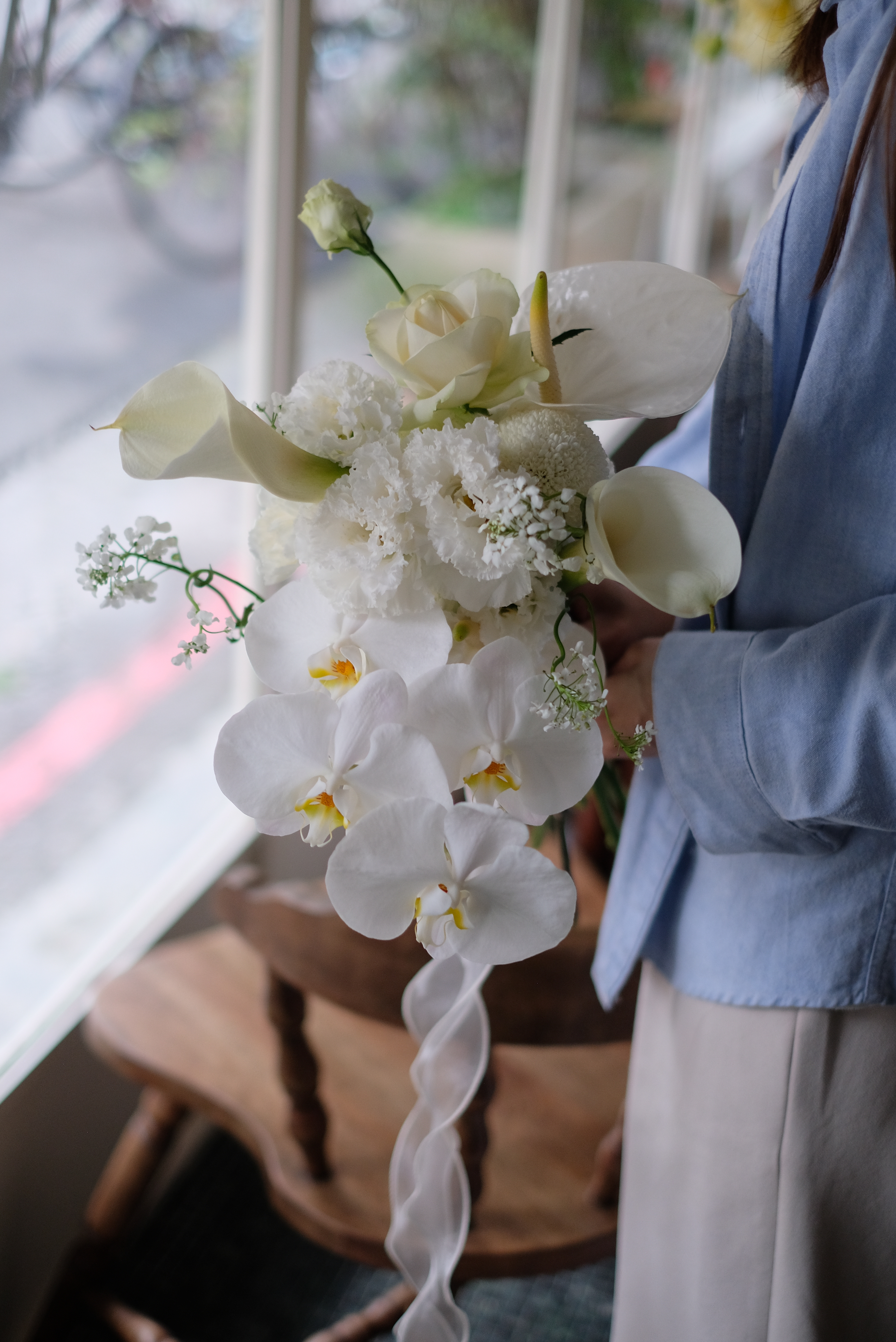 優雅女伶｜鮮花捧花