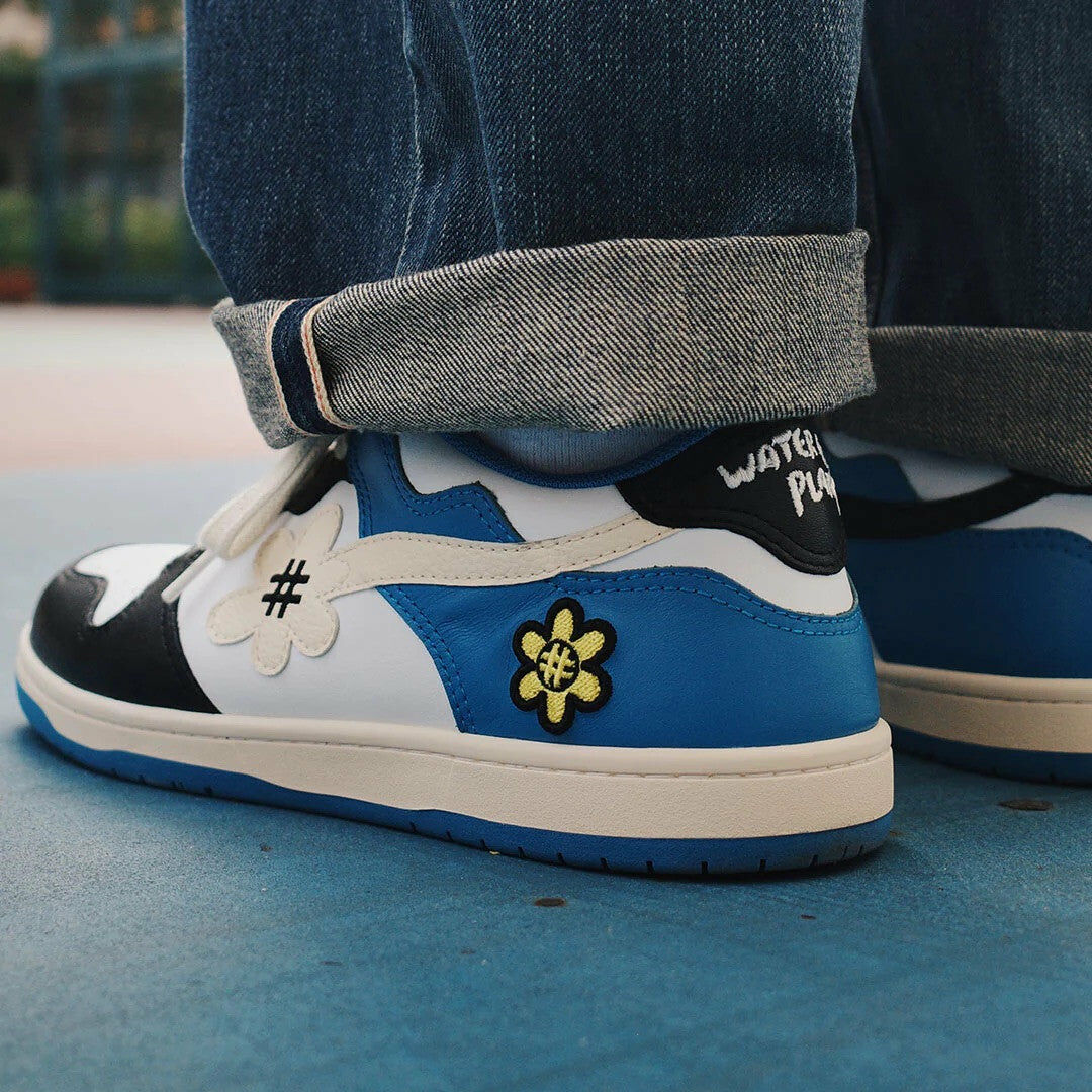 【APAIR】預購 Water The Plant "Thunder" 花花小倒勾 白黑藍 日本限量 WTPS1123-93-010