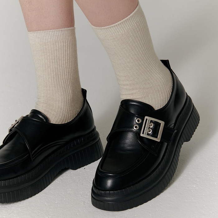 韓国限定 JILLSTUART Joy Black Platform Monk JILL BY JILLSTUART｜JOY BLACK PLATFORM MONK