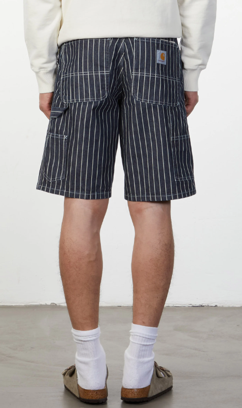 Carhartt WIP Trade Single Knee Short 直紋 短褲 畫家褲 熱門款 現貨