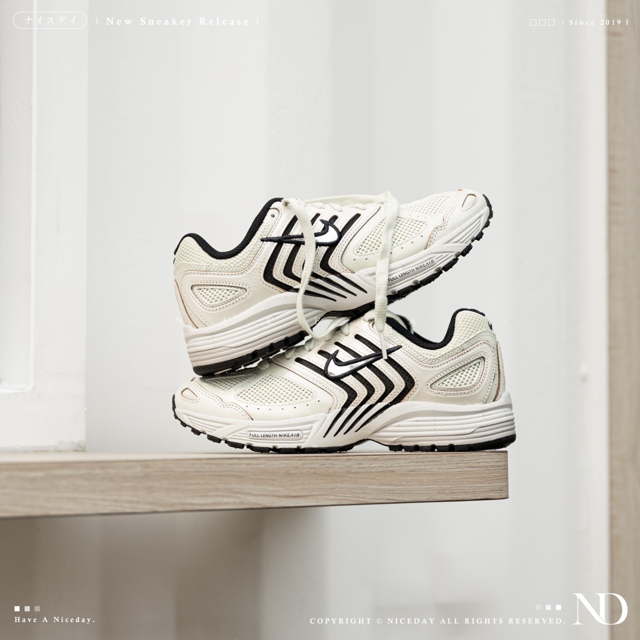 NICEDAY 現貨 Nike Air Pegasus 2K5 米白 女款 男女尺寸 FQ3571-001