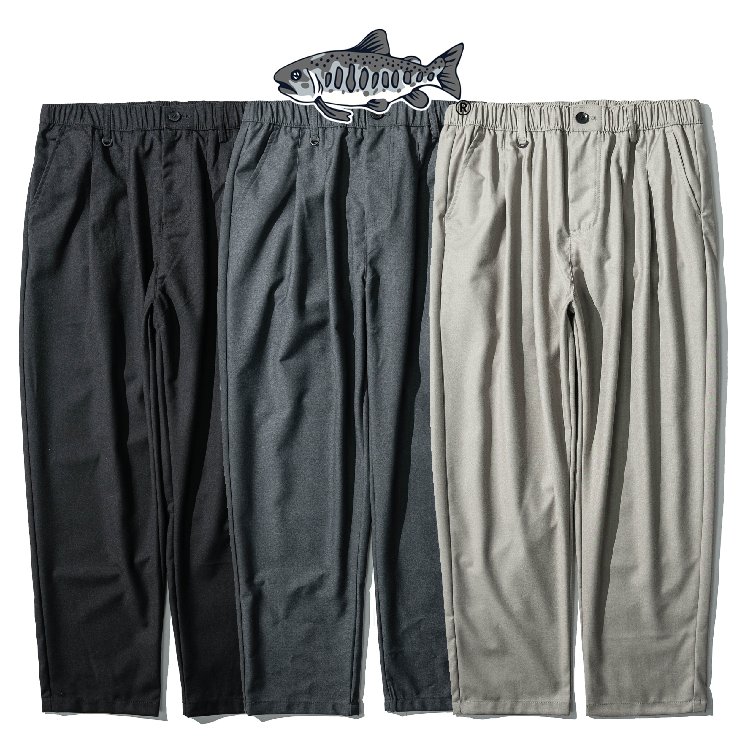 AGILITY Classic Pleated Pants 褶線 修身 西裝 九分長褲 [AC9]